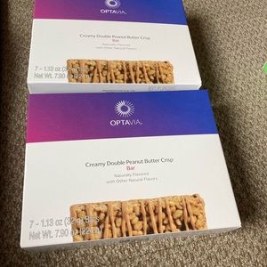 Optavia peanut butter bars. Fueling. 2 boxes. $25 each or both for 45